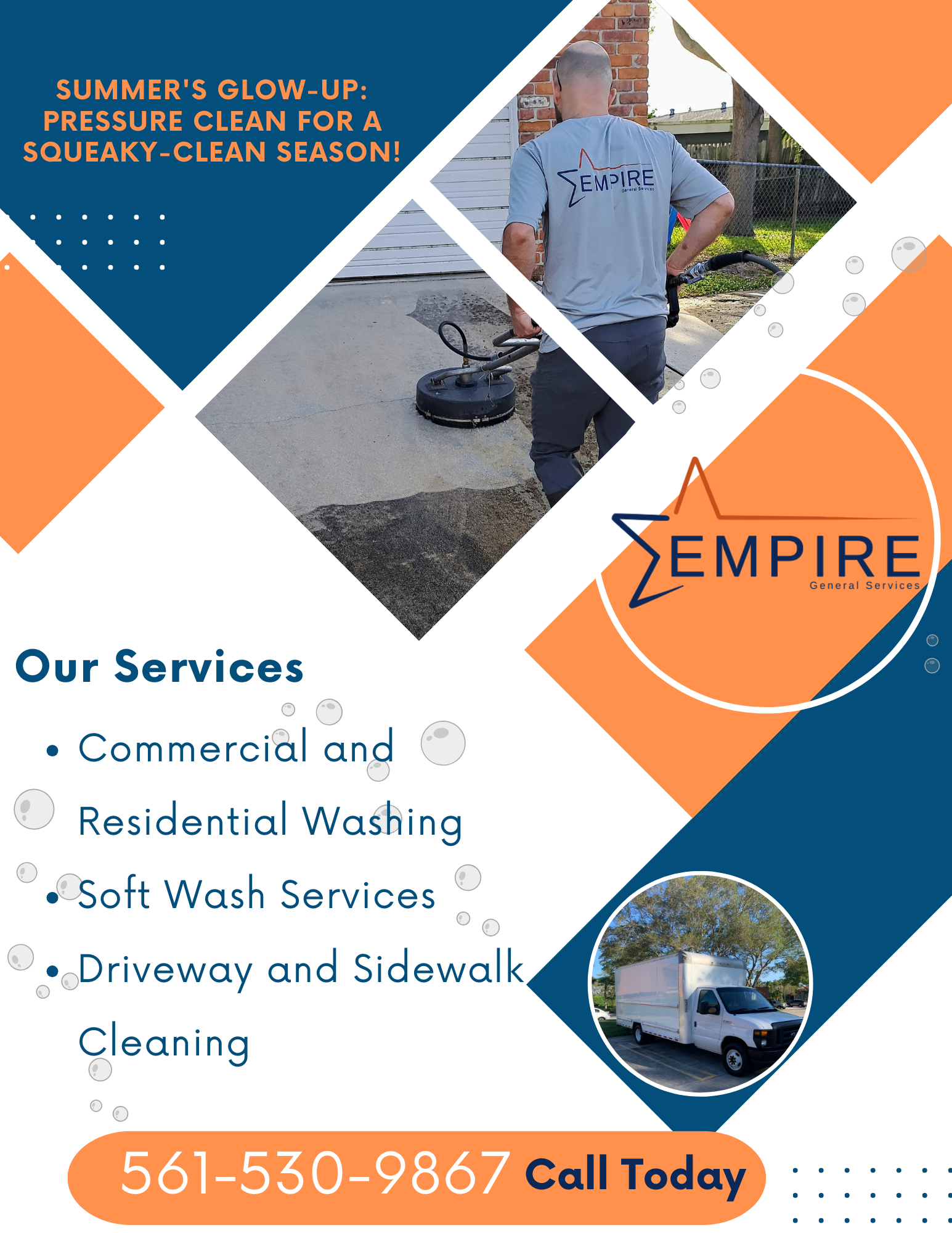 Empire seasonal pressure washing service